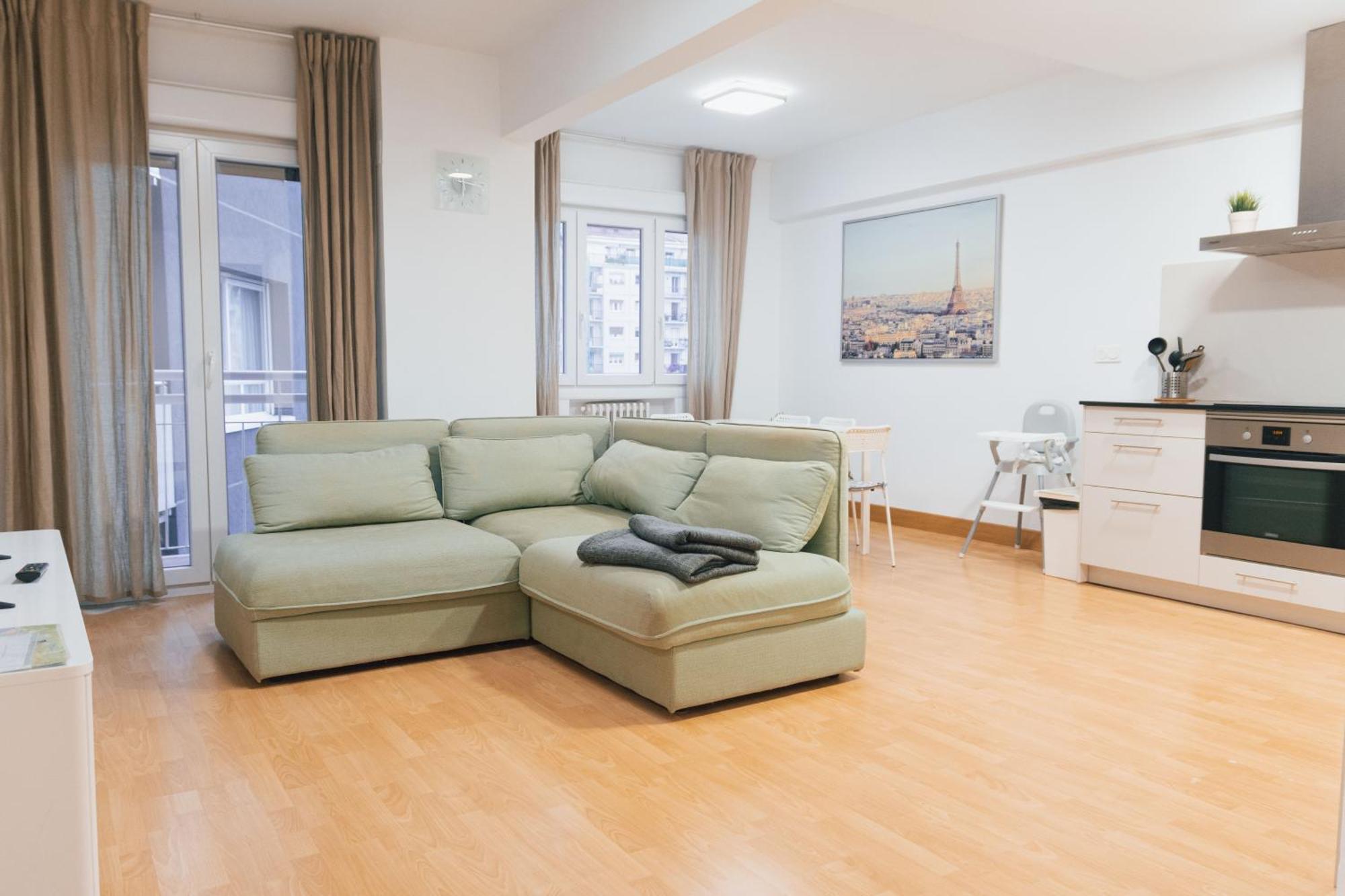 Apartamento Familiar Reformado En Amara, Estadio Anoeta, Donostia-ซานเซบาสเตียน ภายนอก รูปภาพ
