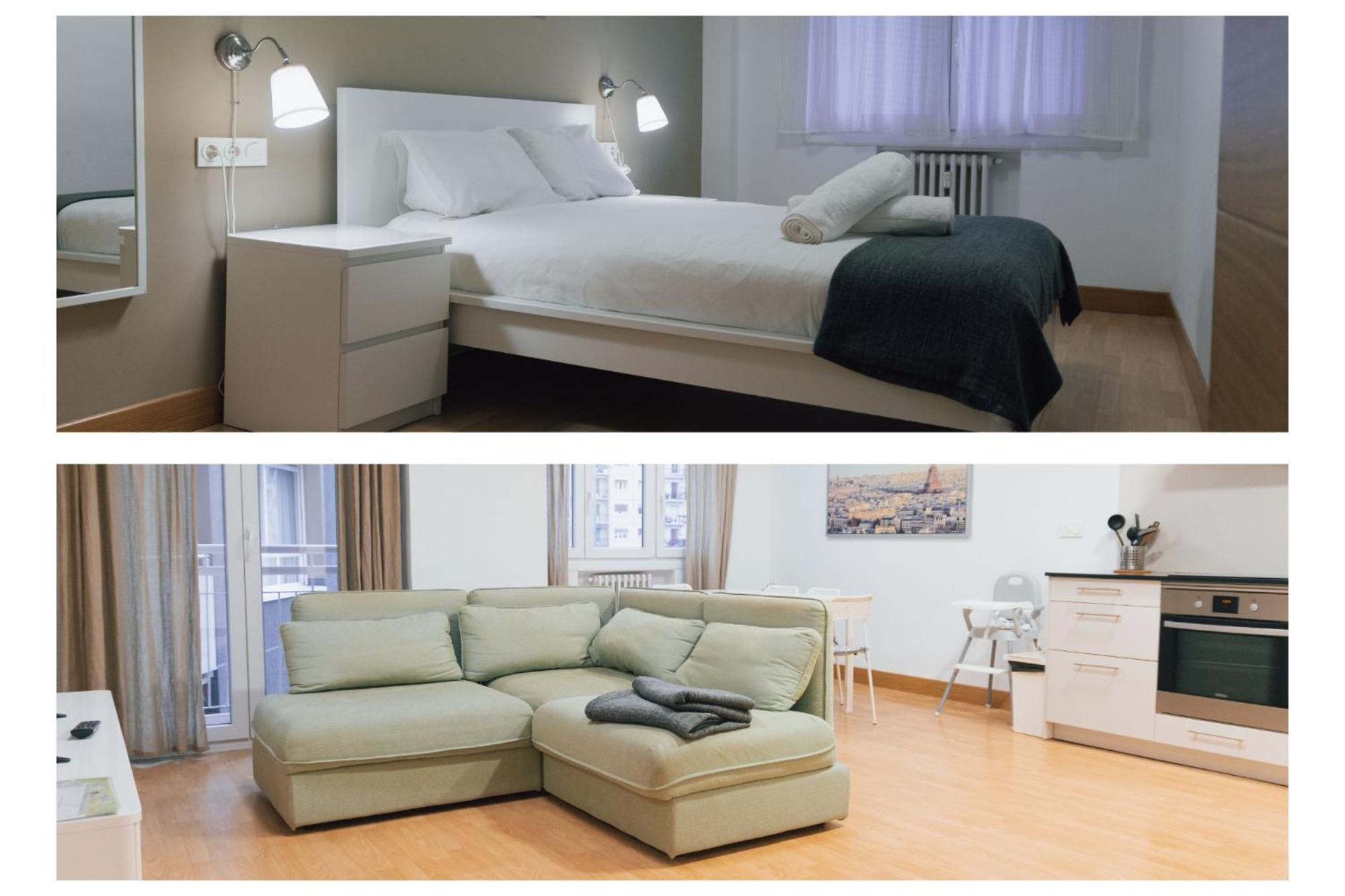 Apartamento Familiar Reformado En Amara, Estadio Anoeta, Donostia-ซานเซบาสเตียน ภายนอก รูปภาพ